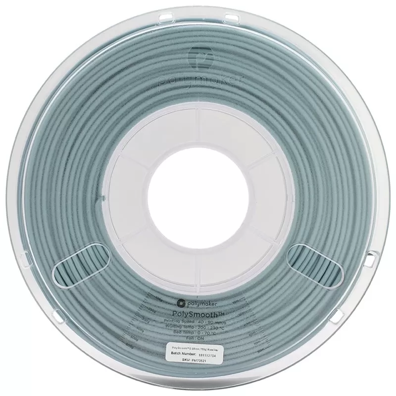 PolySmooth Gris - 2.85mm - 750 g PolySmooth Gris - 2.85mm - 750 g