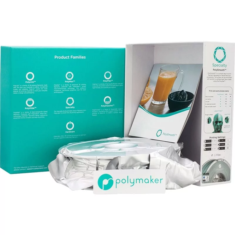 PolySmooth Grau - 2.85mm - 750 g PolySmooth Grau - 2.85mm - 750 g